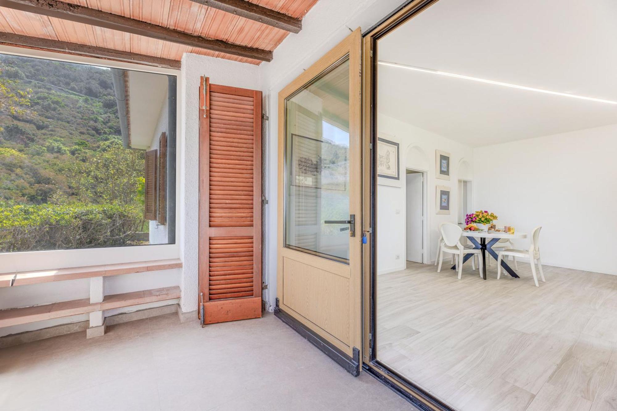 Casa Panoramica Bouganville SantʼAndrea Exteriér fotografie