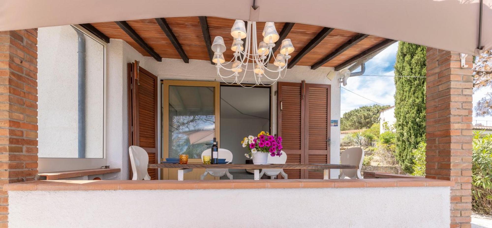 Casa Panoramica Bouganville SantʼAndrea Exteriér fotografie