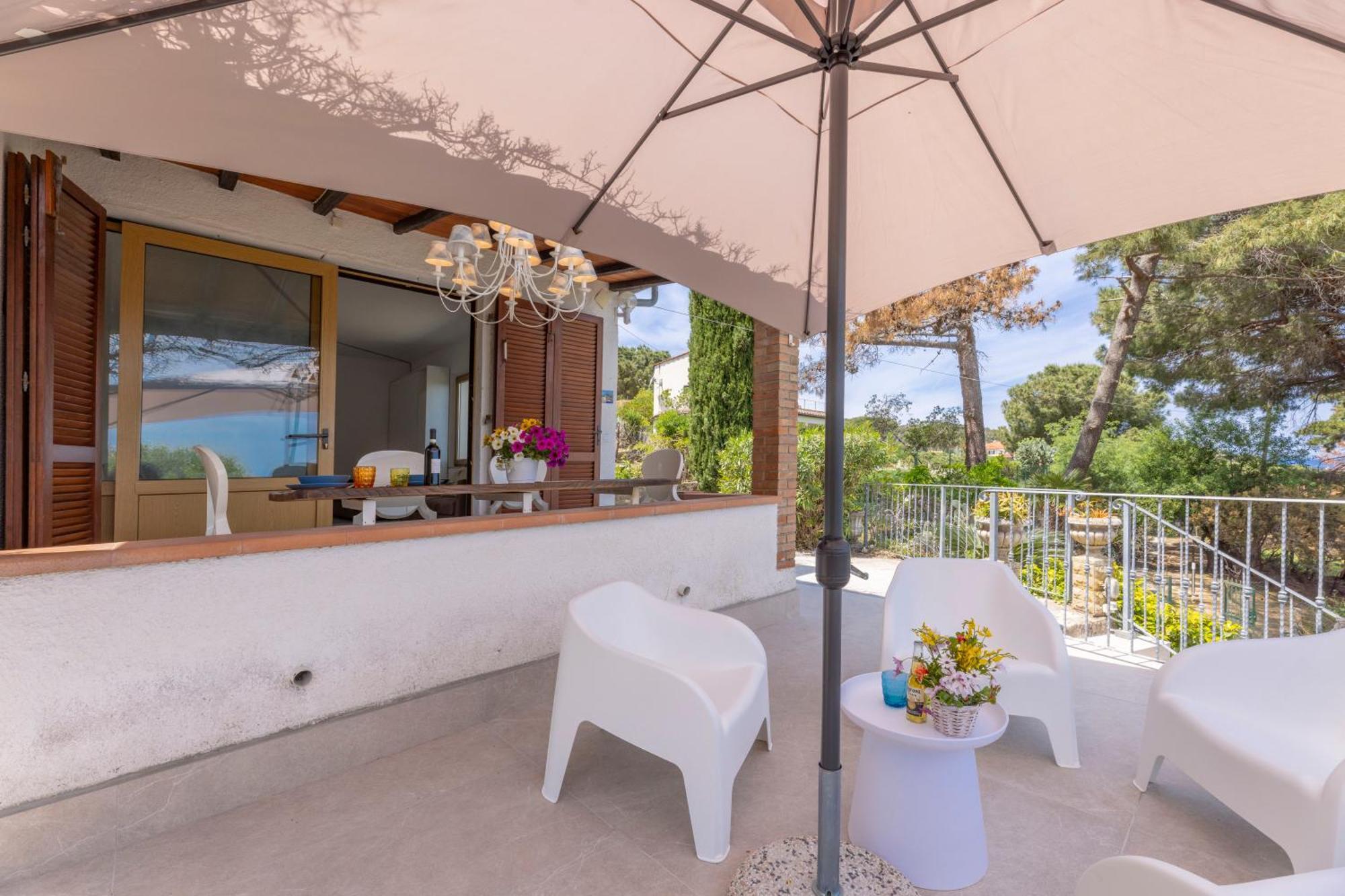Casa Panoramica Bouganville SantʼAndrea Exteriér fotografie